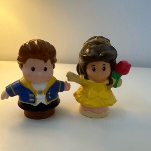Disney little people princess Belle and Beast